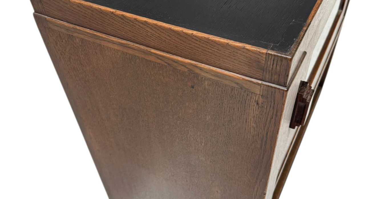 Art Deco Modernist Cabinet by Frits Spanjaard for L.O.V. Oosterbeek, 1920s